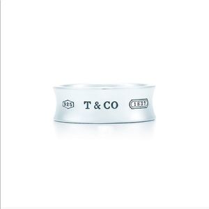 Tiffany 1837 ring authentic